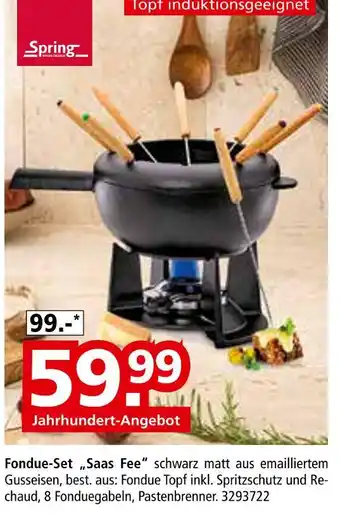 Segmüller Spring fondue-set „saas fee“ Angebot