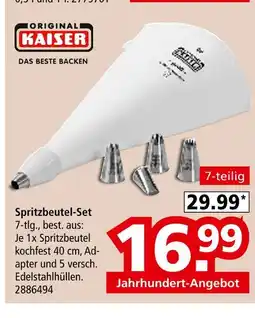 Segmüller Kaiser spritzbeutel-set Angebot