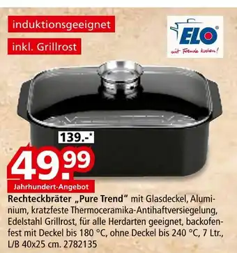 Segmüller Elo rechteckbräter pure trend Angebot