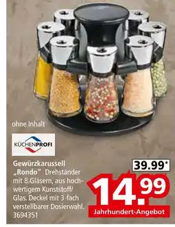 Segmüller Küchenprofi gewürzkarussell „rondo“ Angebot