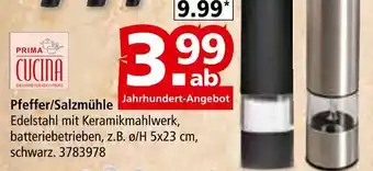 Segmüller Prima cucina pfeffer/salzmühle Angebot
