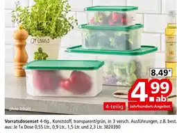 Segmüller Vorratsdosen-set Angebot