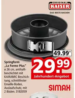 Segmüller Kaiser springform „la forme plus“ Angebot
