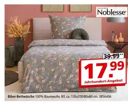 Segmüller Noblesse biber-bettwäsche Angebot