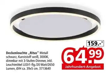 Segmüller Deckenleuchte „ritus“ Angebot