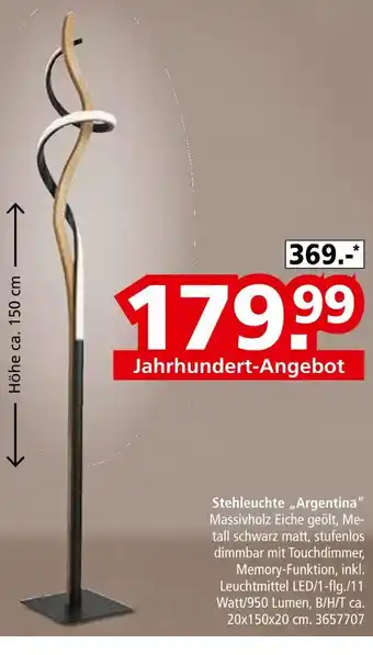 Segmüller Stehleuchte „argentina“ Angebot