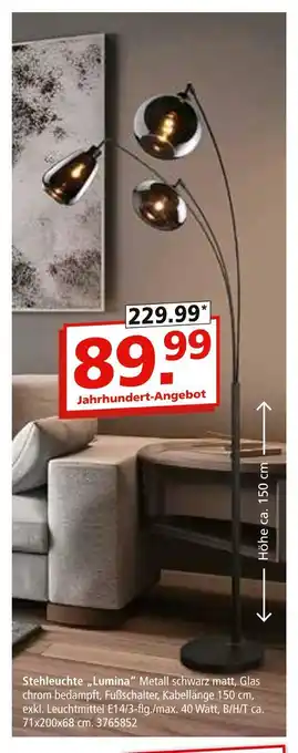 Segmüller Stehleuchte „lumina” Angebot
