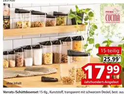 Segmüller Prima cucina vorrats-/schüttdosenset 15-tlg Angebot