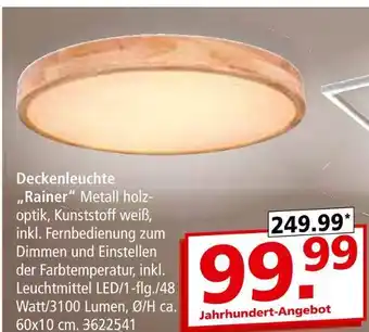 Segmüller Deckenleuchte rainer Angebot