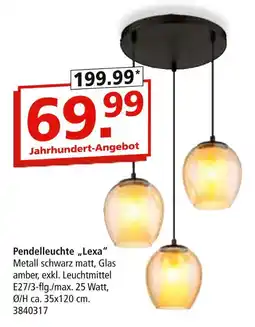 Segmüller Pendelleuchte „lexa” Angebot