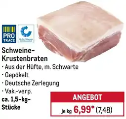METRO Schweine Krustenbraten Angebot