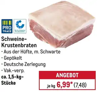 METRO Schweine Krustenbraten Angebot