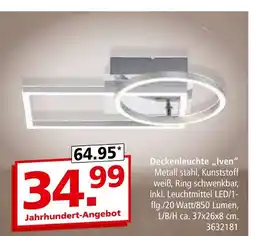 Segmüller Deckenleuchte „iven“ Angebot