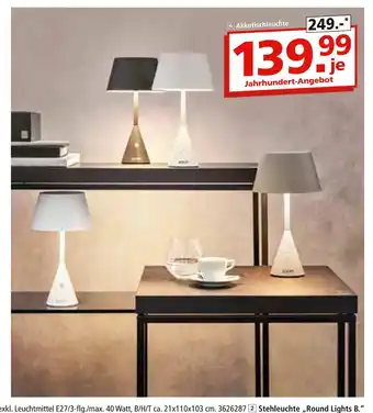Segmüller Akkutischleuchte „move lights“ Angebot