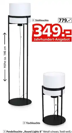 Segmüller Stehleuchte „round lights b.“ Angebot