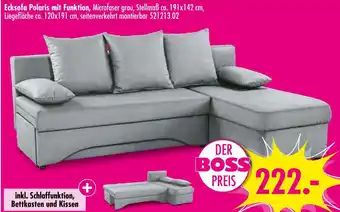 Möbel Boss Ecksofa polaris mit funktion Angebot