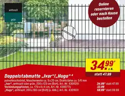 toom Baumarkt Doppelstabmatte „ivar“ Angebot