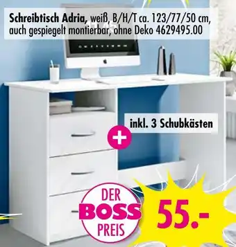 Möbel Boss Schreibtisch adria Angebot