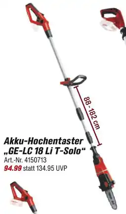 toom Baumarkt Akku-hochentaster ge-lc 18 li t-solo Angebot