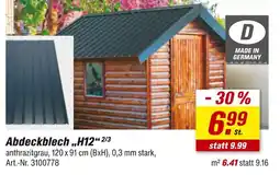 toom Baumarkt Abdeckblech „h12“ 2/3 Angebot