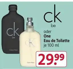 Rossmann Calvin klein ck be Angebot