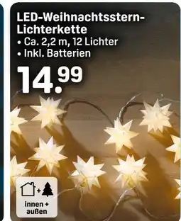 Rossmann Led-weihnachtsstern-lichterkette Angebot