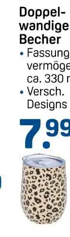 Rossmann Doppelwandige becher Angebot