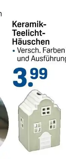 Rossmann Keramik-teelicht-häuschen Angebot