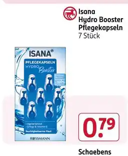 Rossmann Isana hydro booster pflegekapseln Angebot
