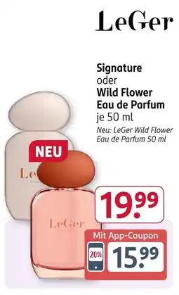 Rossmann Leger signature Angebot