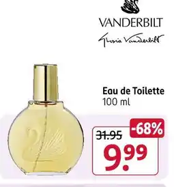 Rossmann Vanderbilt eau de toilette Angebot