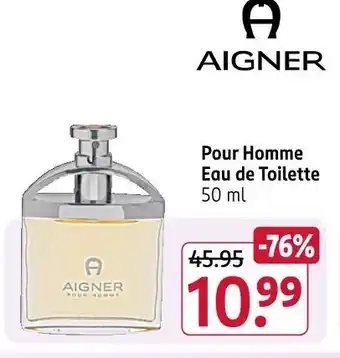 Rossmann Aigner pour homme eau de toilette Angebot