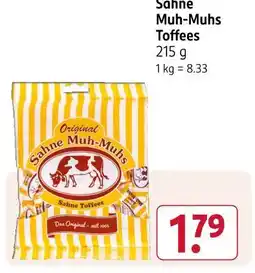 Rossmann Sahne muh-muhs toffees Angebot