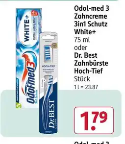 Rossmann Odol-med odol-med 3 zahncreme 3in1 schutz white+ Angebot