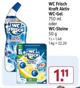 Rossmann Wc frisch kraft aktiv wc-gel Angebot