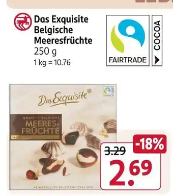 Rossmann Das exquisite belgische meeresfrüchte Angebot