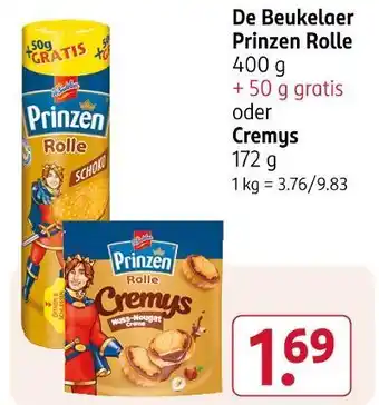 Rossmann De beukelaer prinzen rolle schoko Angebot