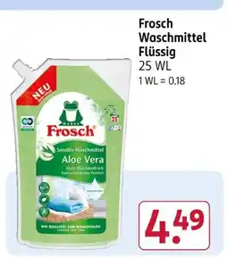 Rossmann Frosch frosch waschmittel flüssig Angebot
