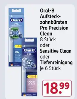 Rossmann Oral-b pro precision clean Angebot