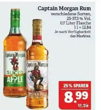 Marktkauf Captain Morgan Rum Angebot