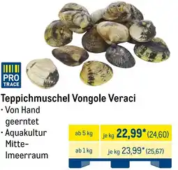 METRO Teppichmuschel Vongole Veraci Angebot