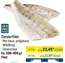 METRO Zanderfilet Angebot