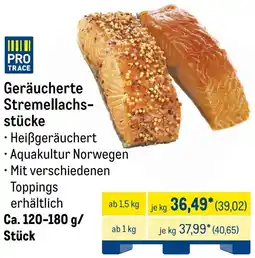 METRO Geräucherte Stremellachsstücke Angebot