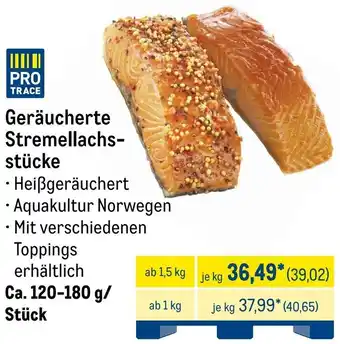 METRO Geräucherte Stremellachsstücke Angebot