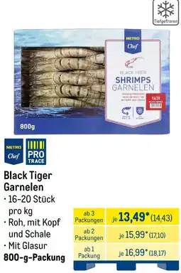 METRO METRO Chef Black Tiger Garnelen Angebot
