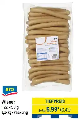 METRO aro Wiener Angebot
