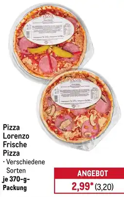 METRO Pizza Lorenzo Frische Pizza Angebot