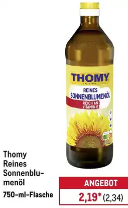 METRO Thomy Reines Sonnenblumenöl Angebot