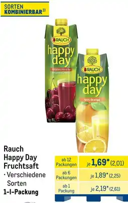 METRO Rauch Happy Day Fruchtsaft Angebot