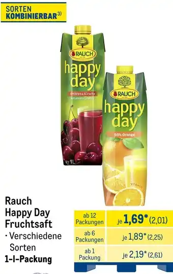 METRO Rauch Happy Day Fruchtsaft Angebot